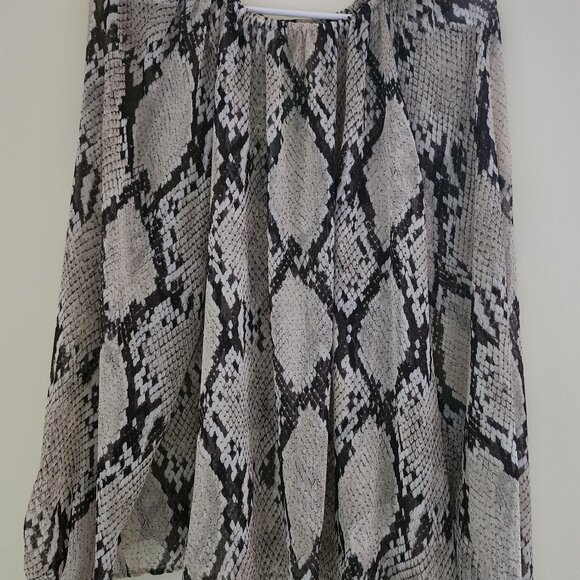 Shear Print Blouse - Picture 1 of 1